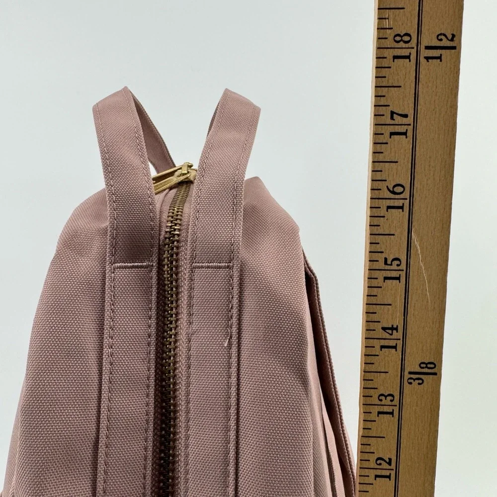 Herschel Supply Co Nova Mini Backpack Womens Ash Rose Pink Gold Zip Travel Bag